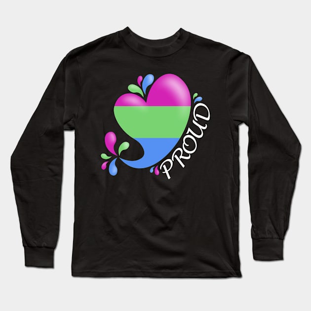 Proud to be Polysexual Long Sleeve T-Shirt by CoffeeOtter